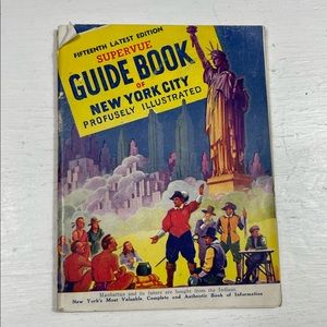 Vintage Guide Book to New York City